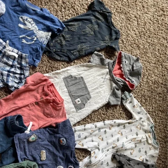 3-6 months baby boy summer clothes